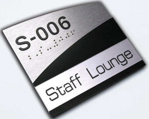 Engraved Staff Lounge